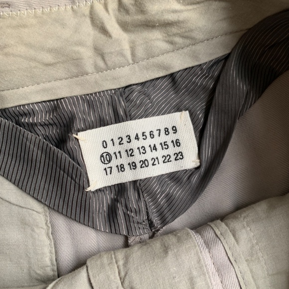 Maison Margiela Vintage Margiela Side Stripe w/ Glitter Suit Pants Maxfields - Picture 9 of 13